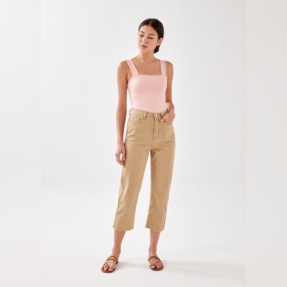 🌻 HOST PICK 🌻 💕 Love Bonito Norah Pink Square Neck Bodysuit 💕 - Picture 4 of 6